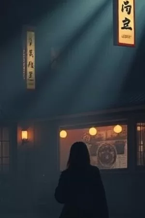 青春片《第七个夏天》竖版封面，天台上的旧风扇